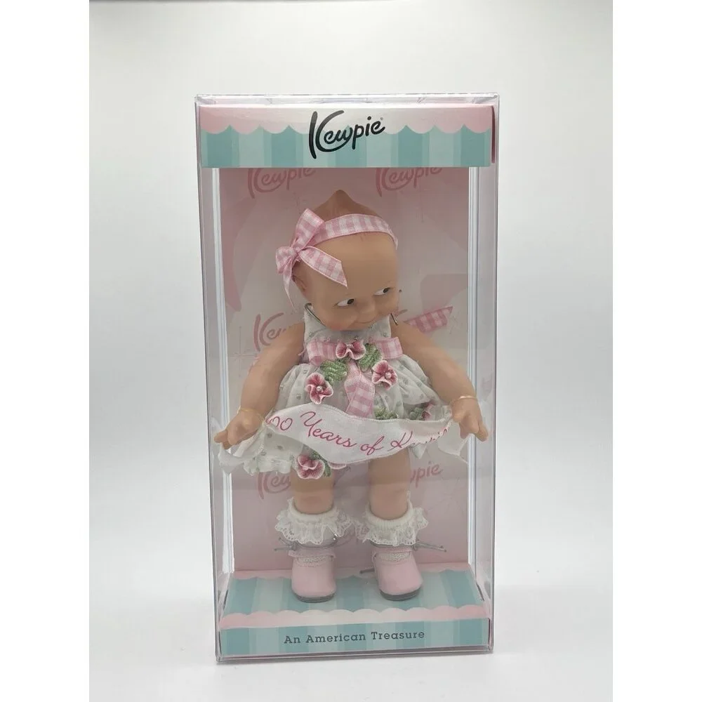 Vintage 2009 Kewpie Doll Celebrating 100 Years Anniversary RARE Pink NIB 8”